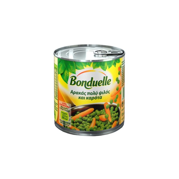 BONDUELLE P.POIS + CAROTTES