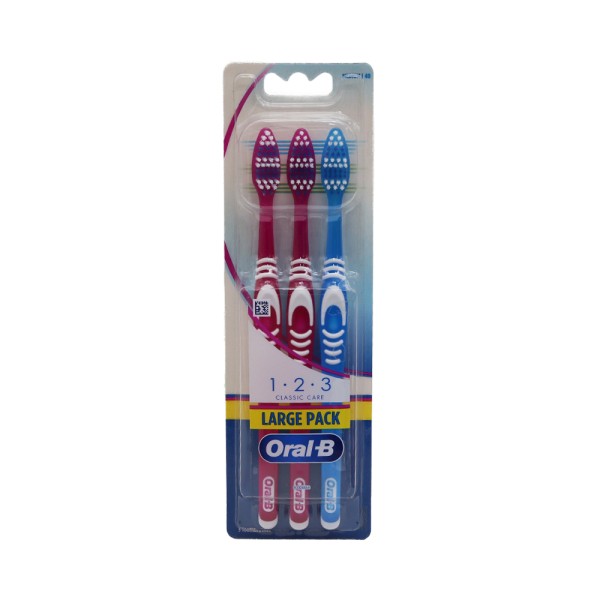 ORAL-B 2*CLASSIC 3EFF 40MED+1FREE