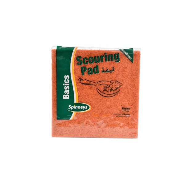 SPINNEYS ESSENTIALS ANTIBACTERIAL SCOURING PADS