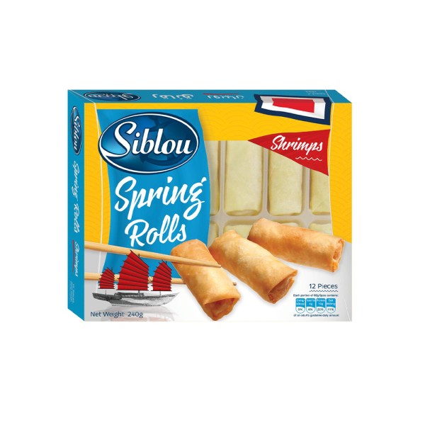 SIBLOU SHRIMPS SPRING ROLLS