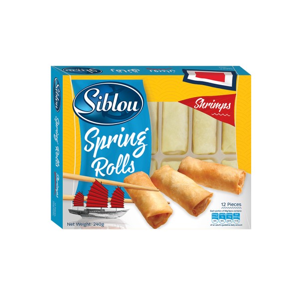 SIBLOU SHRIMPS SPRING ROLLS