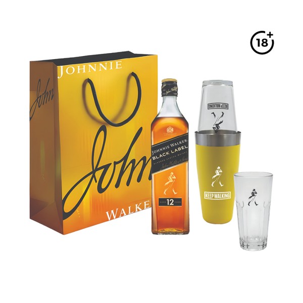 JOHNNIE WALKER BLACK LABEL WHISKY 