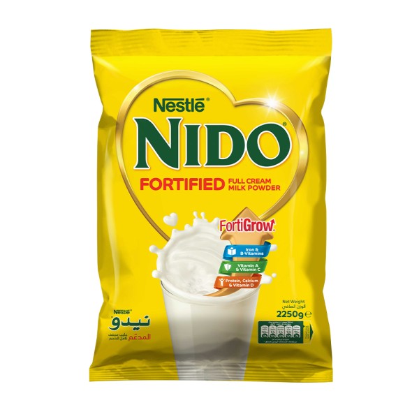 Nido Pouch Powder Milk 2.25Kg 250719-V001 by Nestle
