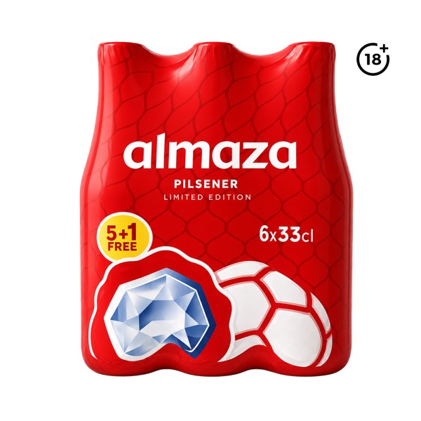 ALMAZA BEER BOTTLE WORLD CUP