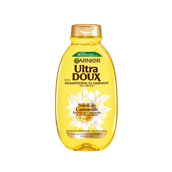 Garnier Ultra Doux Illuminating Shampoo Camomile And Flower Honey 400ml 302119-V001 by Garnier