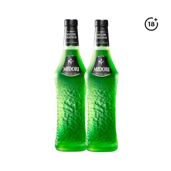 MIDORI 2X MELON LIQUEUR AT 25 PCNT