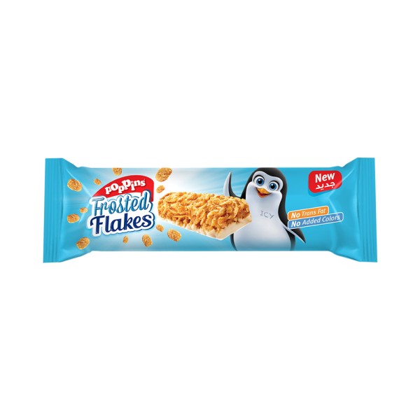 Poppins Frosted Flakes Cereal Bar 25G 314880-V001 by Poppins