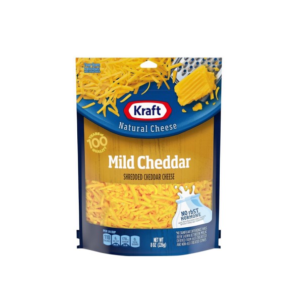 KRAFT SHREDDED MILD CHEDDAR