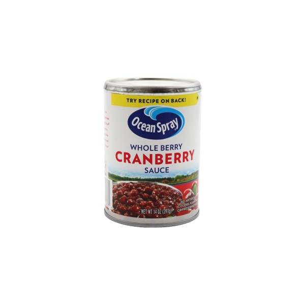OCEAN SPRAY WHOLEBERRY CRANBERRY SAUCE