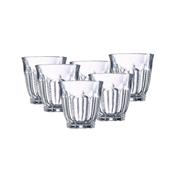 LUMINARC ARCADE GLASS TEACUP SET 90ML