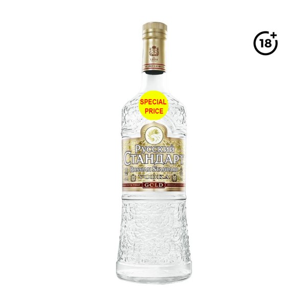 RUSSIAN STANDARD RUSSIAN VODKA GOLD SP 