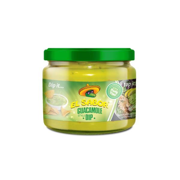 El Sabor Guacamole Dip 300G 332082-V001 by El Sabor