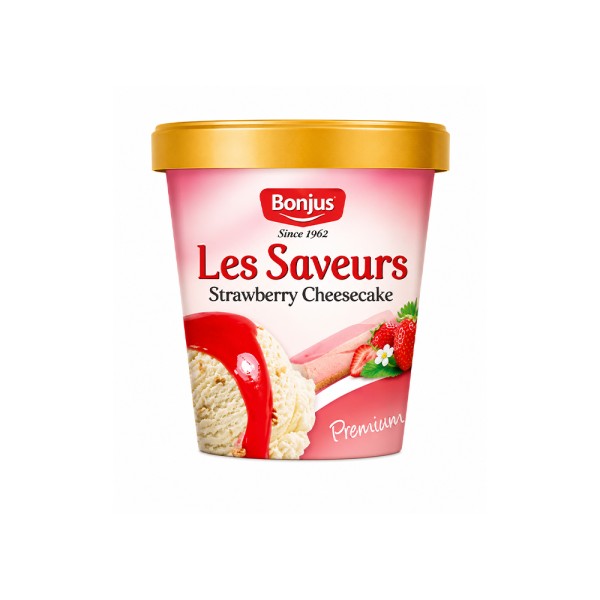 LES SAVEURS STRAWBERRY CHEESECAKE