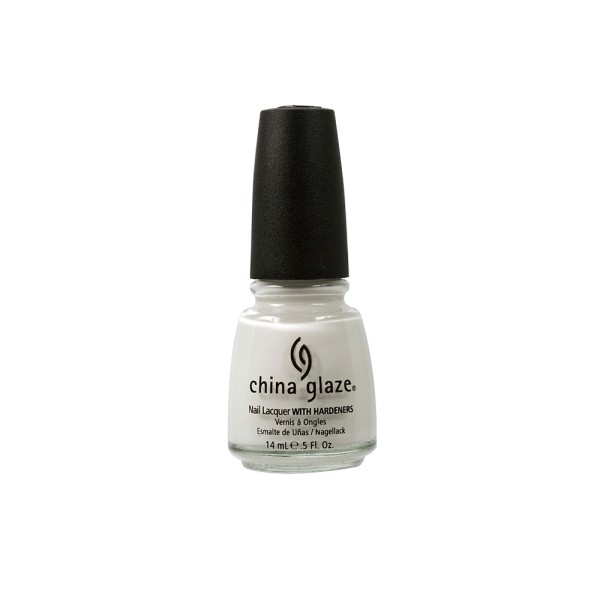 CHINA GLAZE WHTE ON WHTE(CGX023)NAIL POLSH