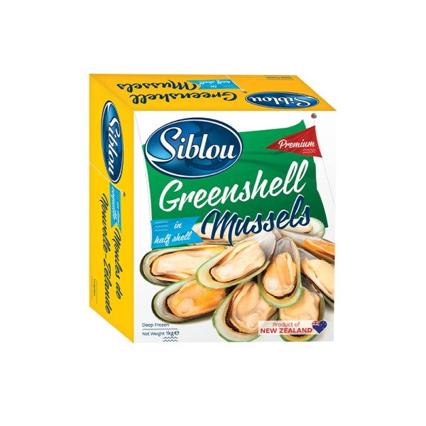 SIBLOU GREEN SHELL MUSSELS