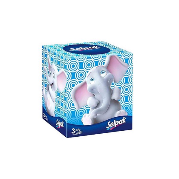 Selpak Facial Tissues Box - Boutique 48 sheets 370134-V001 by Selpak