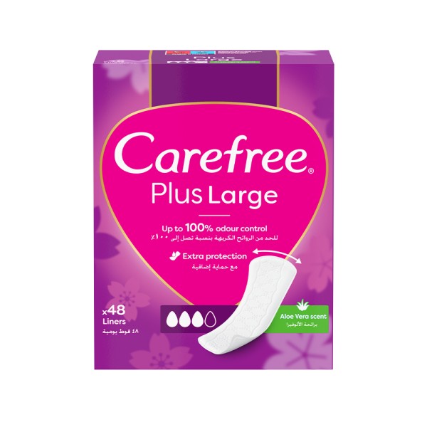 CAREFREE P/S ALOE LARGE