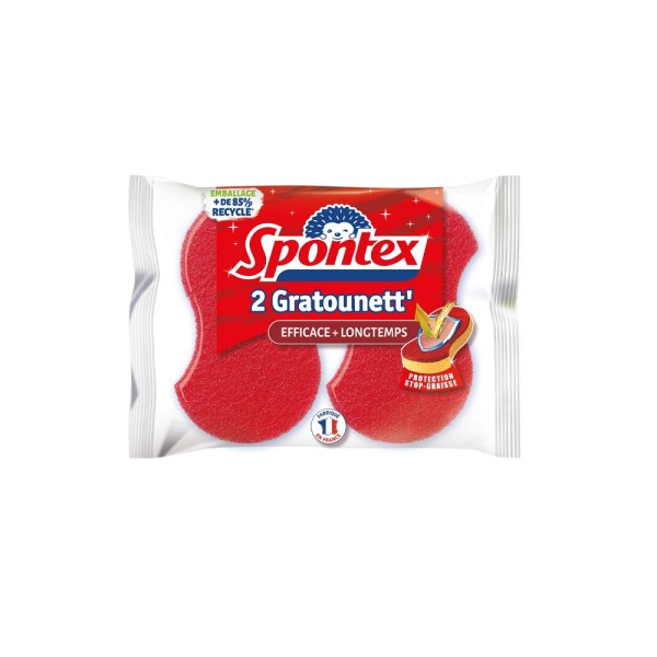 SPONTEX GRATOUNET ROUGE