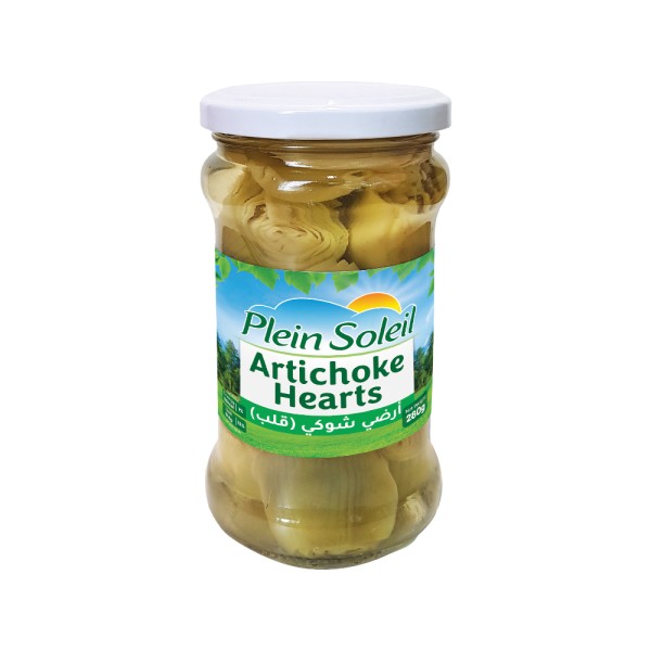 PLEIN SOLEIL ARTICHOKES IN GLASS JARS
