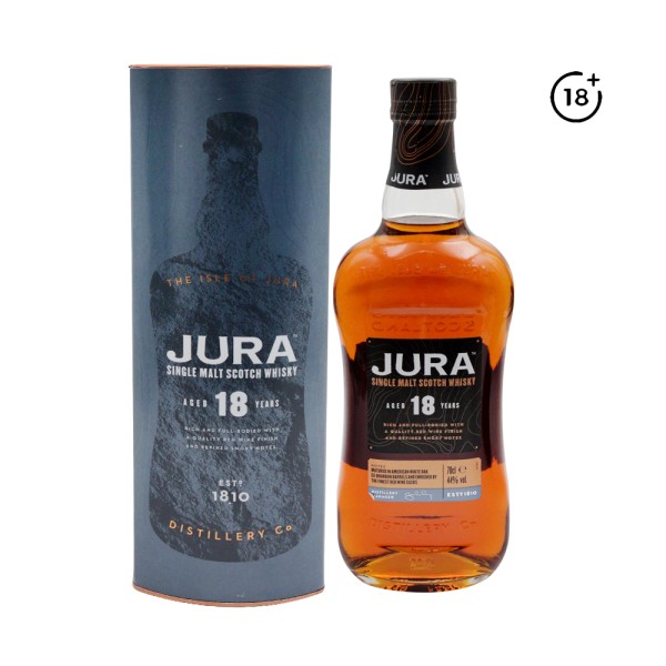 JURA SINGLE MALT WHISKY 18Y.O