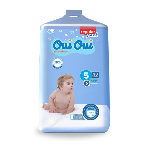 OUI-OUI PREMIUM DIAPERS 12-25KG S5