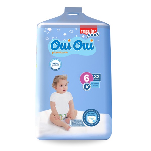OUI-OUI PREMIUM DIAPERS 16-30 KG S6