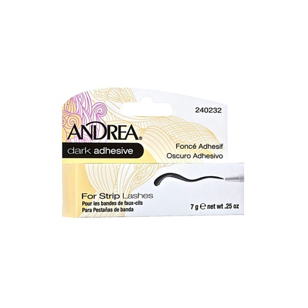 ANDREA DARK ADHESIVE FR LASHES 0.25OZ