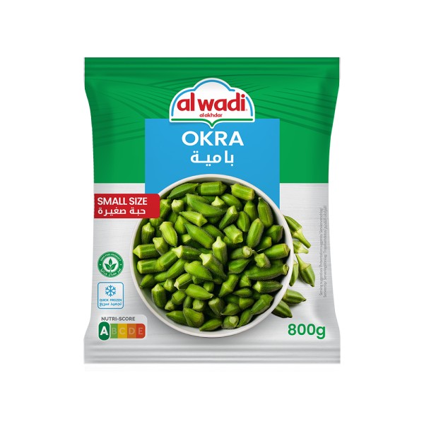 Al Wadi Al Akhdar Frozen Baby Okra Small 800g 442377-V001 by Al Wadi Al Akhdar