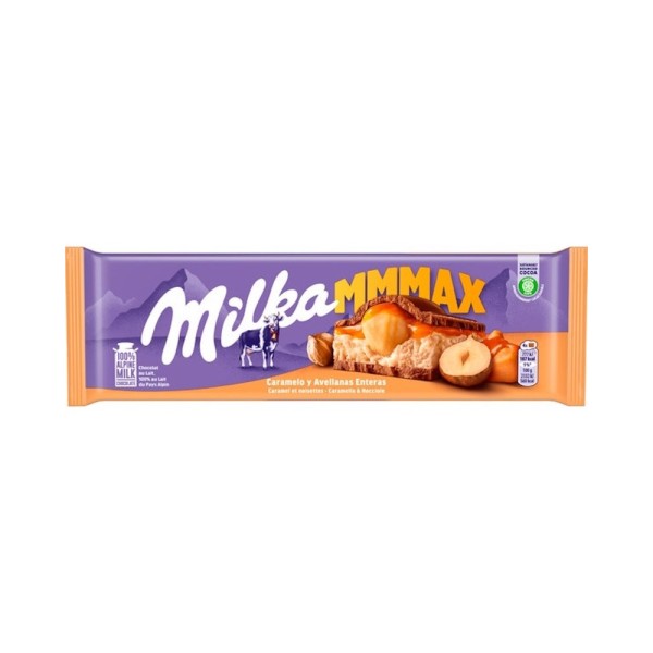 MILKA CHOCO NOISETTE ENTIER CARAMEL