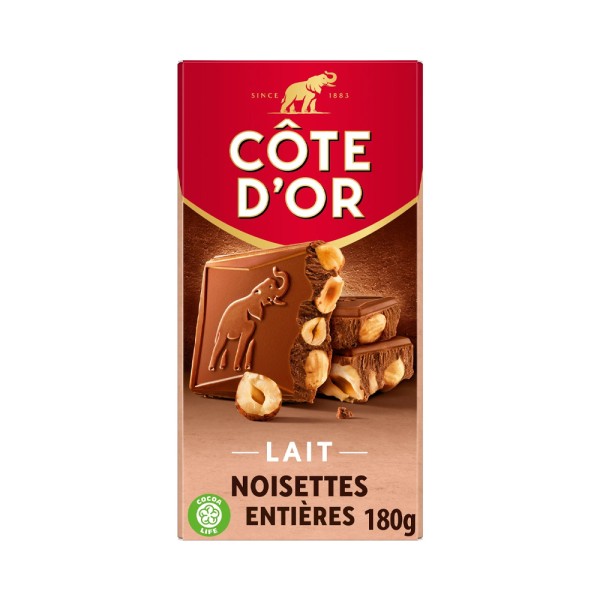 COTE D OR CHOC LAIT NOISETTE