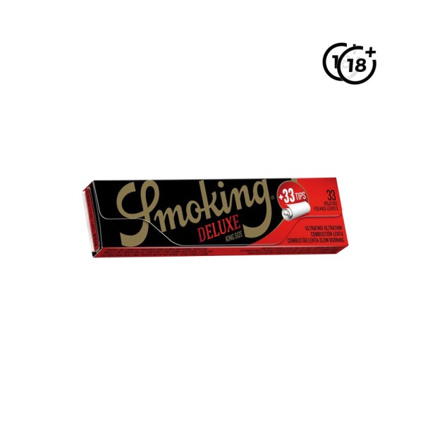 SMOKING ROLLING PAPER DELUXE+TIPS