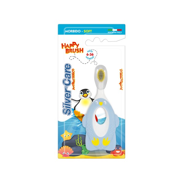 SILVER CARE TB HAPPY BRUSH SOFT 6 TO 36 MONTH