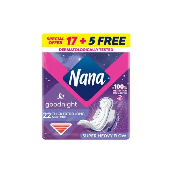 NANA MAXI GOODNIGHT ECO 17+5FREE