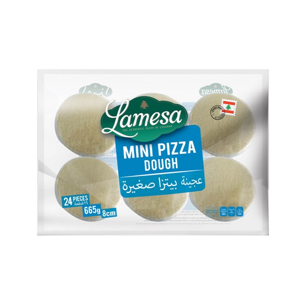 MINI PIZZA DOUGH 24PCS 483609-V001 by Lamesa