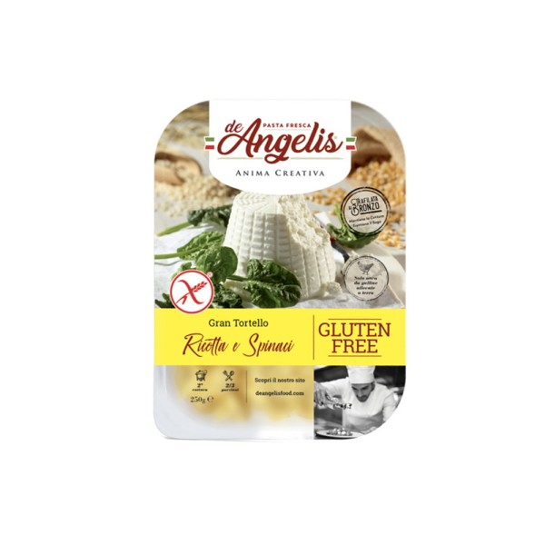 RAVIOLI RICOTA+SPINACH GLUTEN