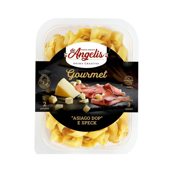 ANGELIS GOURMET TORTLONI ASIAGO DOP CHEES+SPCK
