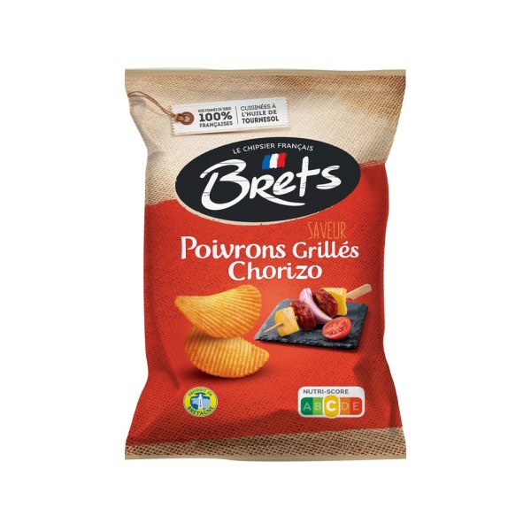 BRETS CHIPS SAVEUR POIVRON CHORIZO