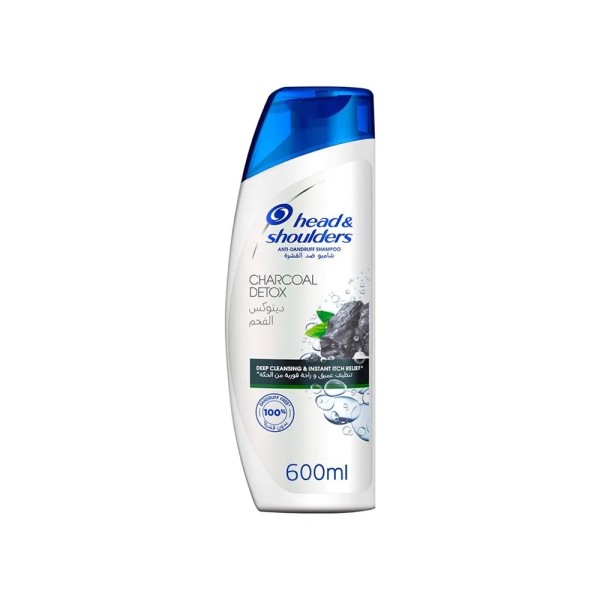 HEAD AND SHOULDER SHAMPOO CHARCOAL DETOX