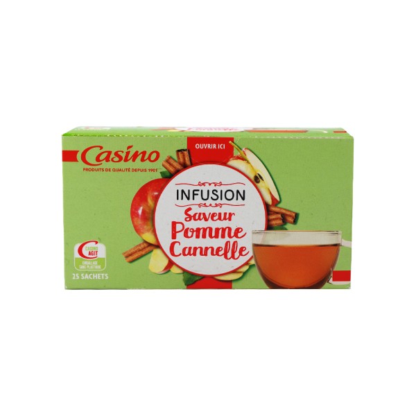 CASINO INFUSION POMME CANNELLE 25S