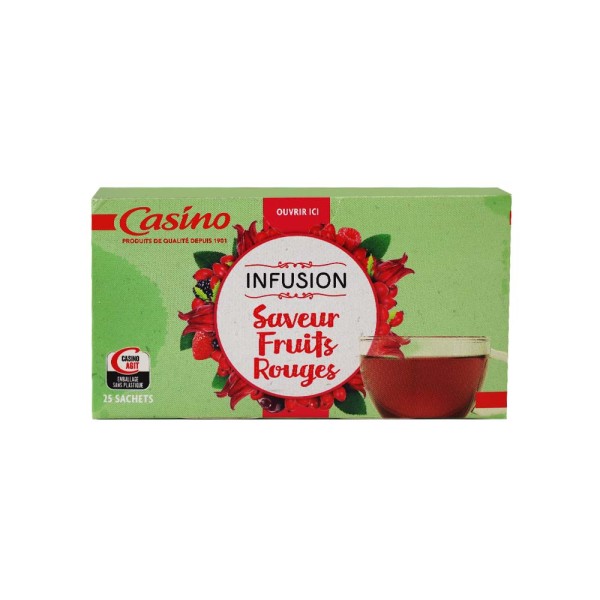 CASINO INFUSION FRUITS ROUGES 25S