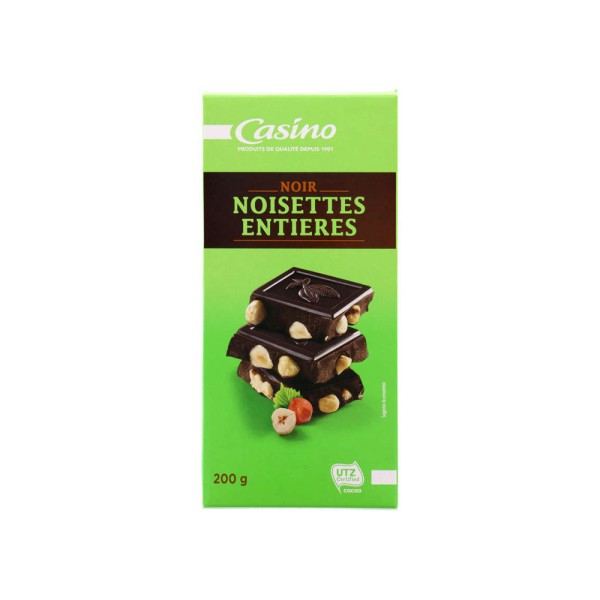 CASINO CHOCO NOIR NOISETTE ENTIER