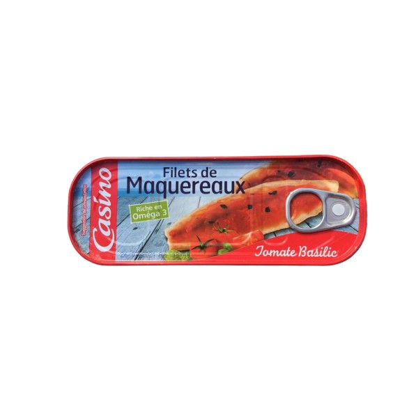 CASINO MAQUEREAUX TOMATE BASILIC