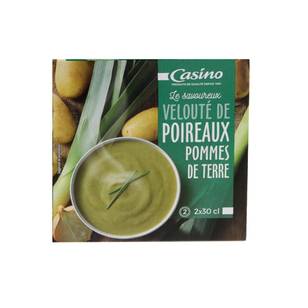 CASINO VELOUTE POIREAU POMME DE TERRE