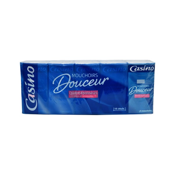 CASINO MOUCHOIRS ETUIS STANDARD