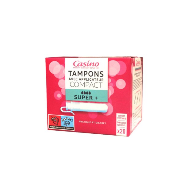 TAMPONS COMPACT SUPER PLUS 497207-V001 by Casino