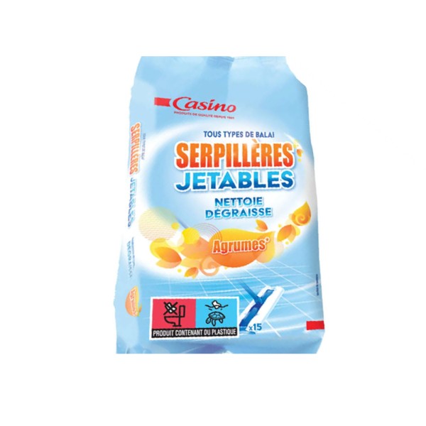 CASINO SERPILIERE JETABLE DESINFECTNT