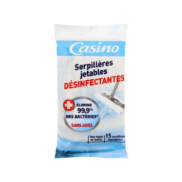 CASINO SERPILIERE JETABLE DESINFECTNT