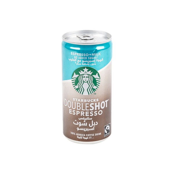 STARBUCKS COFFEE DOUBLE SHOT NAS