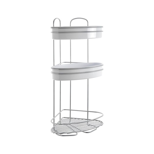 METALTEX BATH ORBIT CORNER STAINLESS STEEL 3 TIERS