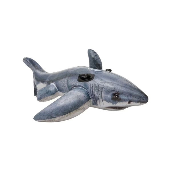 INTEX GREAT WHT SHARK RIDE ON173x107